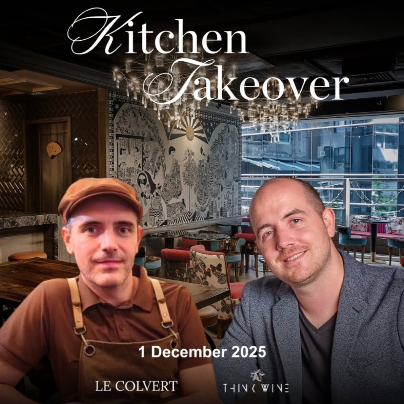 ThinkWine X Le Colvert: Kitchen Takeover Series , 1 December | Event in Hong Kong | AllEvents