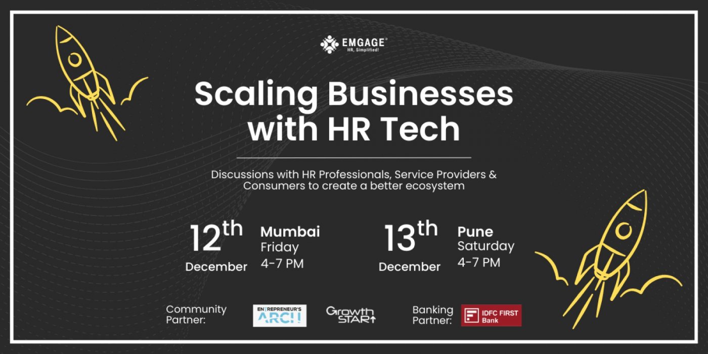 Scaling Businesses with HRTech - Mumbai, 12 December | Event in Mumbai | AllEvents