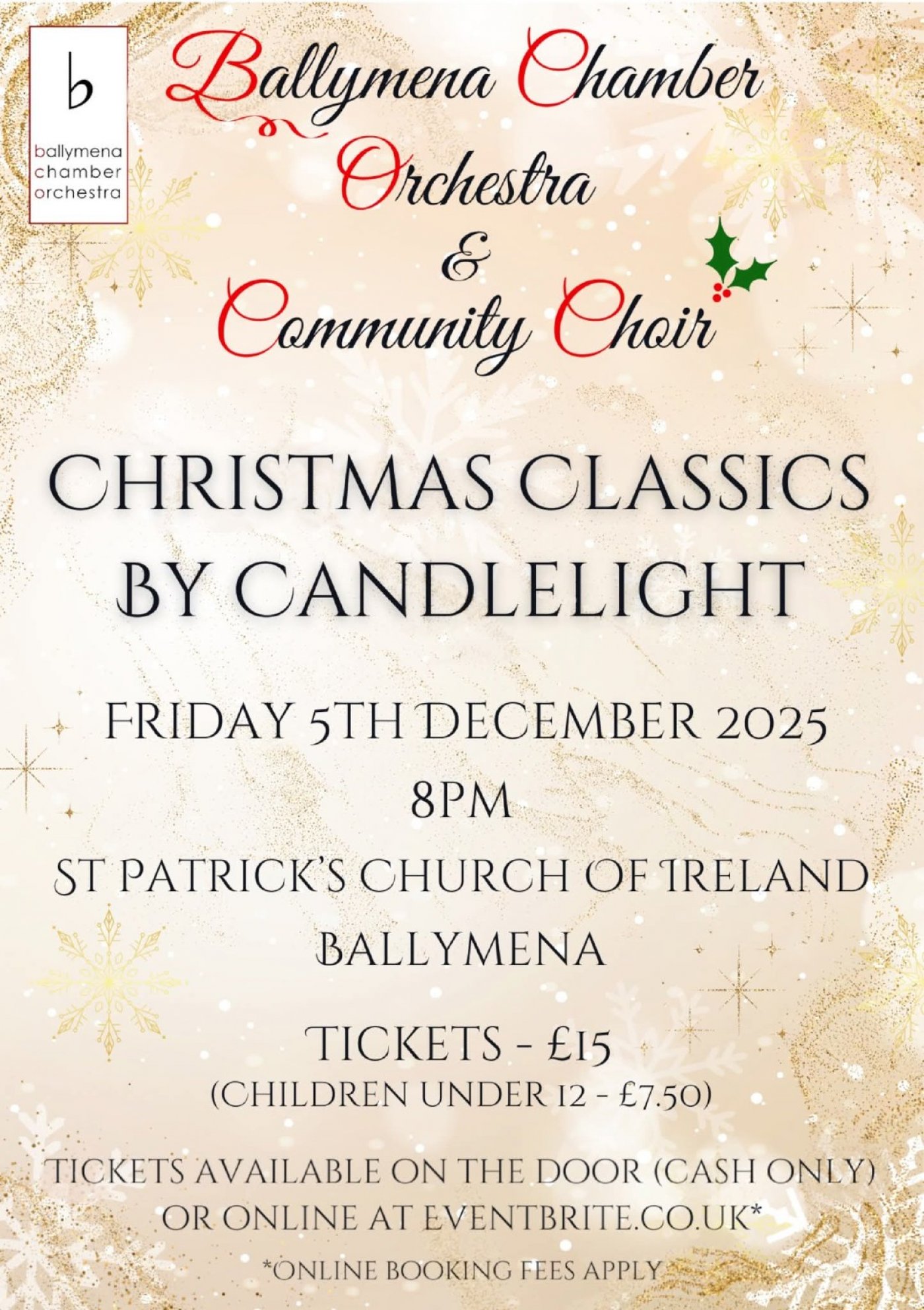 Christmas Classics By Candlelight , 5 December | Event in Ballymena | AllEvents