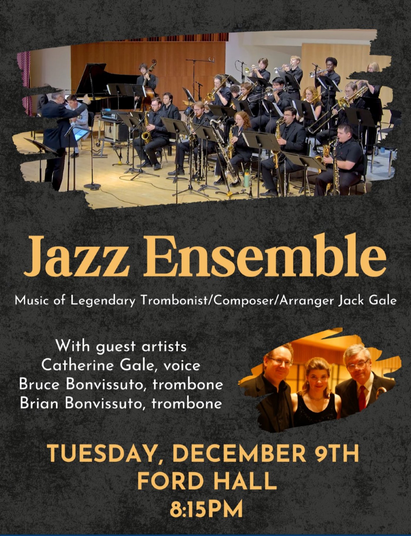 Ithaca College Jazz Ensemble, 9 December | Event in Ithaca | AllEvents