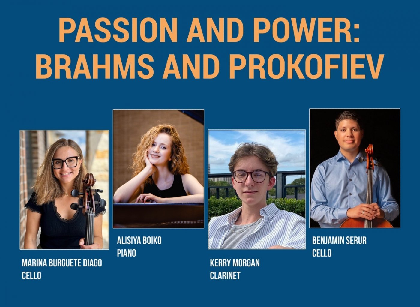 PASSION AND POWER: BRAHMS AND PROKOFIEV, 13 December | Event in Houston | AllEvents