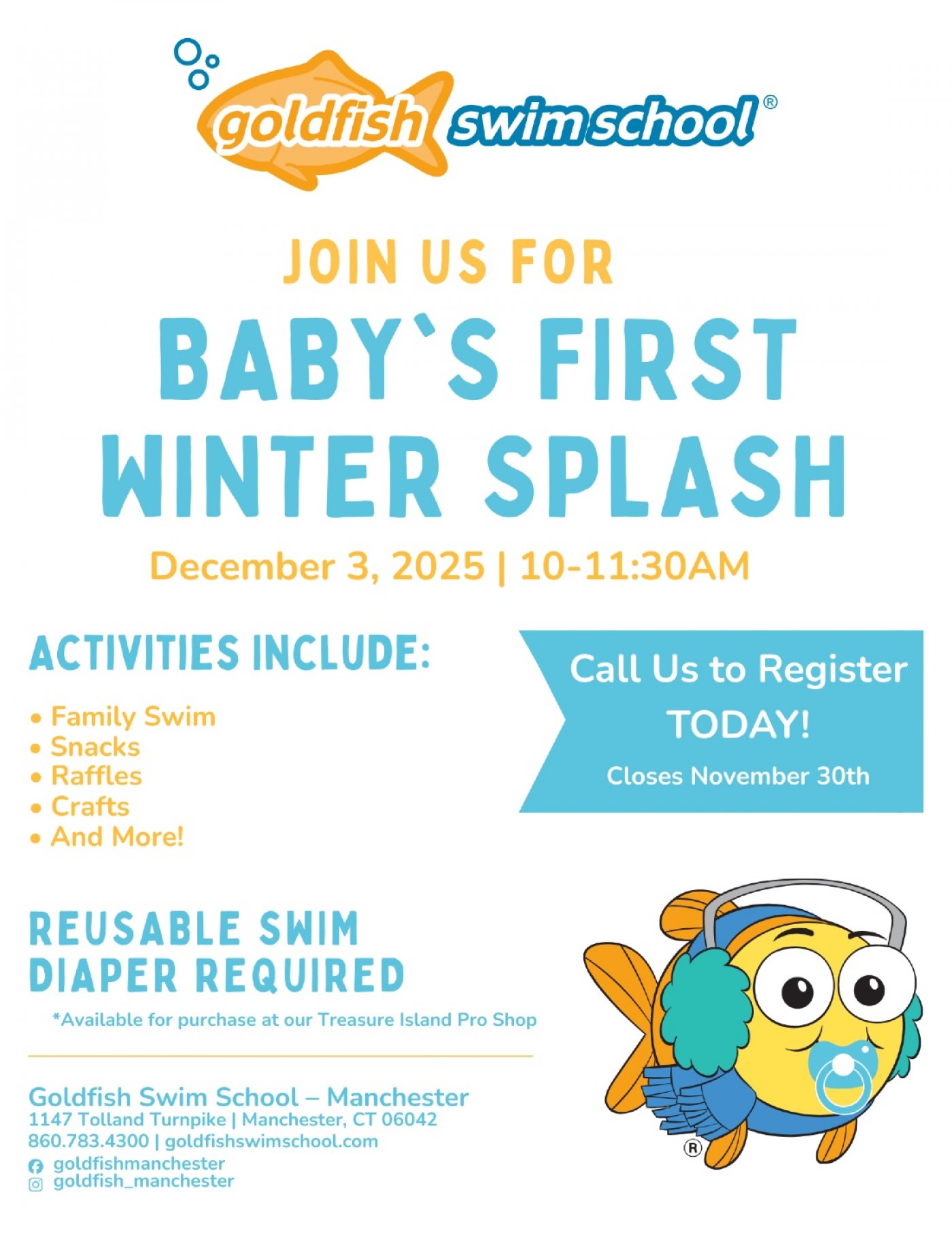 Baby's First Winter Splash, 3 December | Event in Manchester | AllEvents