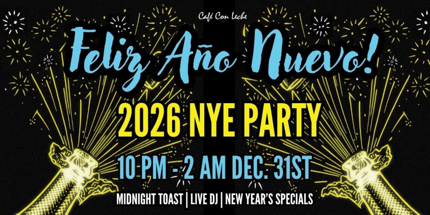 Feliz Año Nuevo! Café Con Leche NYE Party, 31 December | Event in Chicago | AllEvents