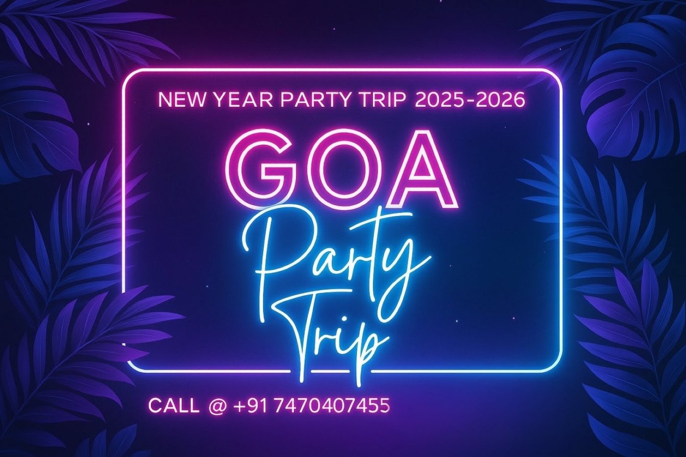 TMT New Year Goa Party Trip Package From Pune - Best New Year In Pune To Goa Trip 25-26, 29 December | AllEvents