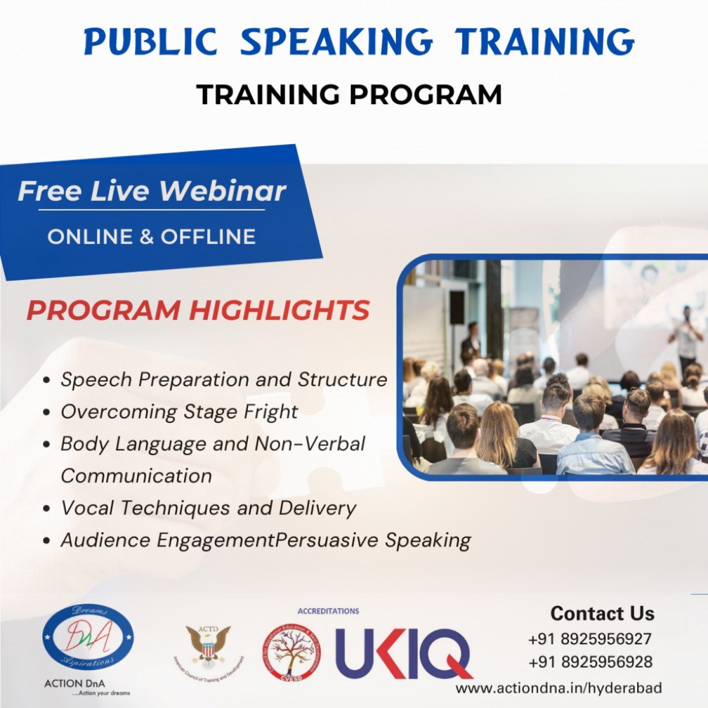 Public Speaking Training in Hyderabad (S R Nagar & Punjagutta) | Event in Hyderabad | AllEvents