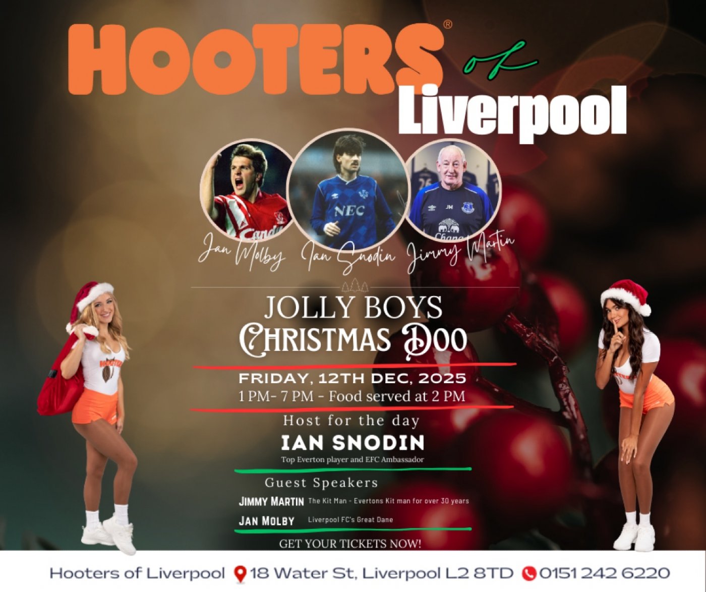 Jolly Boys Christmas doo, 12 December | Event in Liverpool | AllEvents