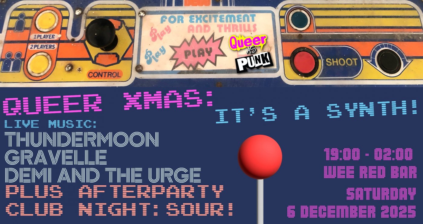 Queer Xmas: It's a Synth!, 6 December | Event in Edinburgh | AllEvents