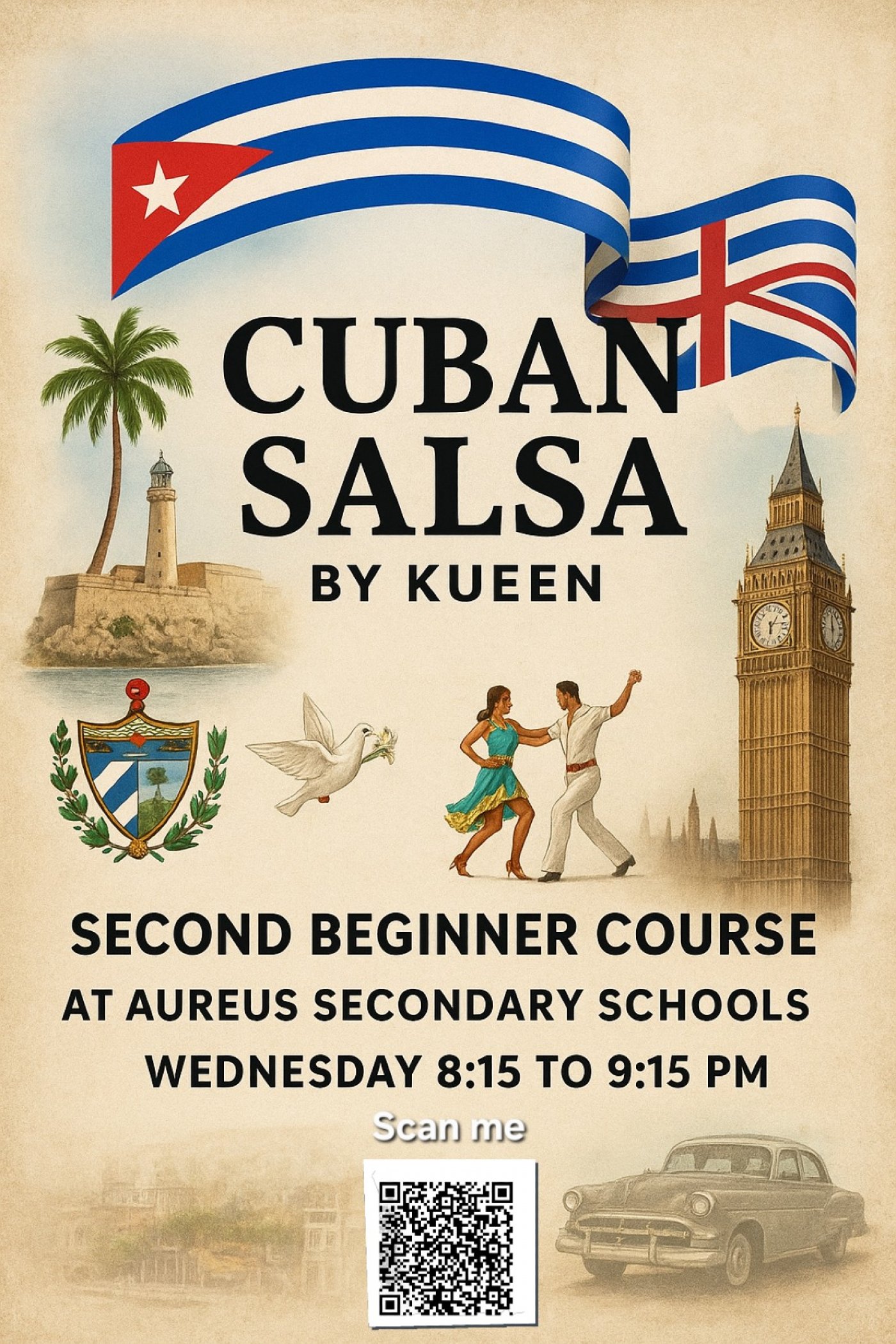 Cuban Salsa Beginner Course and Trial , 17 December | Event in Didcot | AllEvents