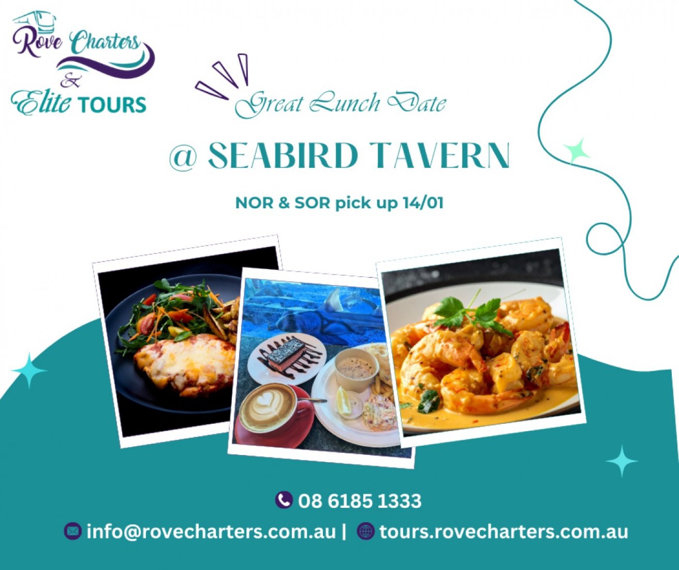 Travel Club, The Great Lunch Date, Seabird Tavern!, 14 January | Event in Joondalup | AllEvents