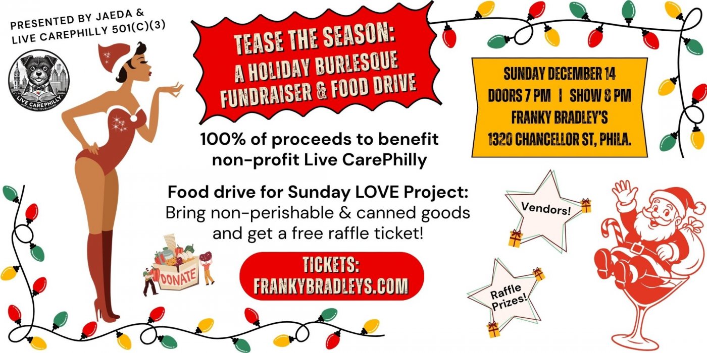 Tease the Season: A Holiday Burlesque Fundraiser & Food Drive, 14 December | Event in Philadelphia | AllEvents