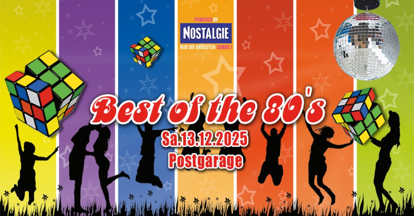 Best of the 80s, 13 December | Event in Graz | AllEvents