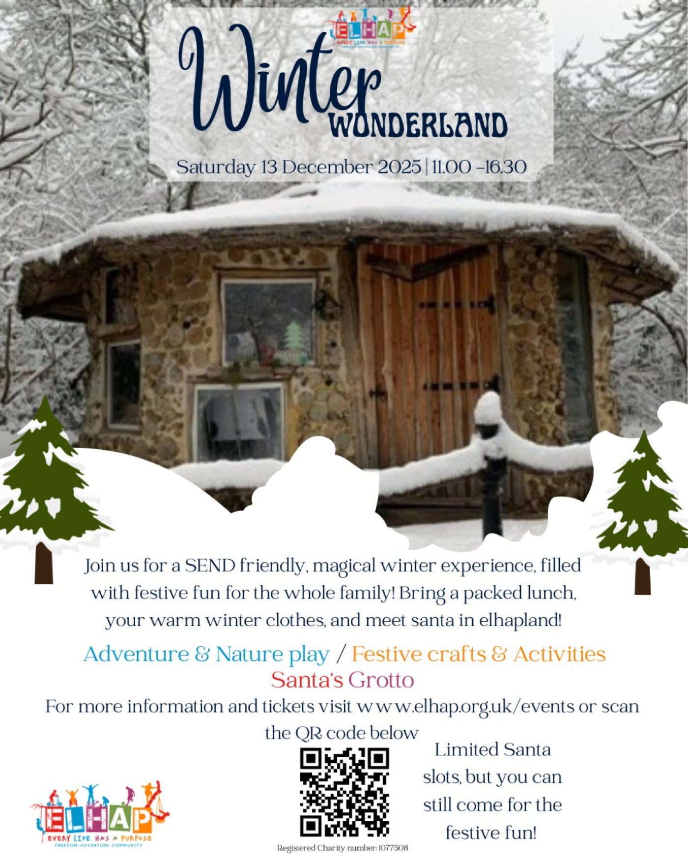 ELHAP's Winter Wonderland, 13 December | Event in Woodford | AllEvents