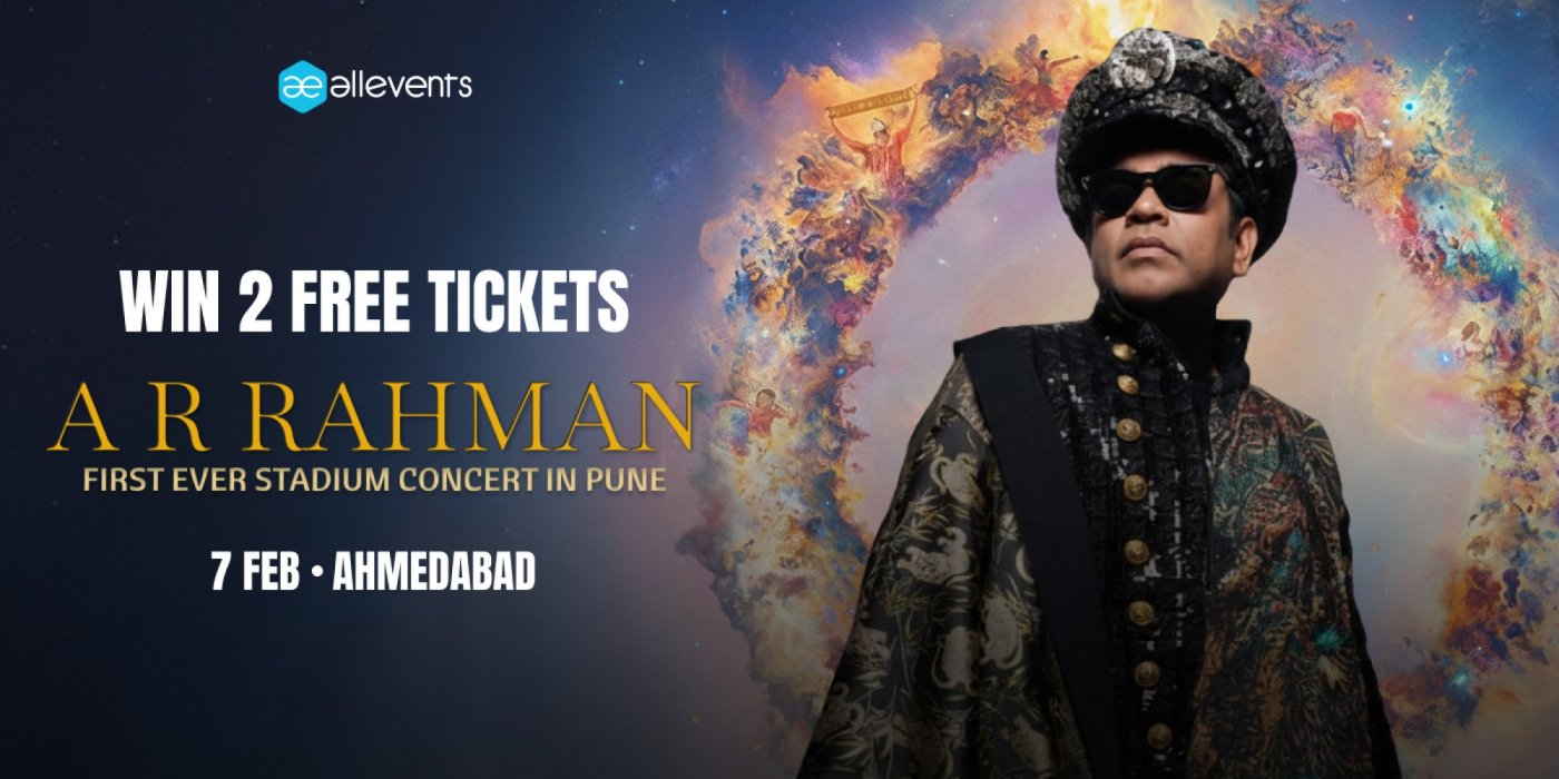 The Wonderment Tour | A.R. Rahman Live in Ahmedabad (Win 2 Free Tickets), 7 February | Event in Ahmedabad