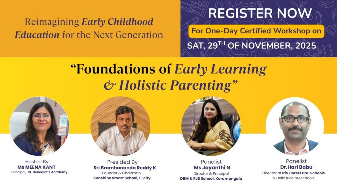 Foundations of Early Learning & Holistic Parenting For Pre-School Heads, Teachers & School Owners, 29 November