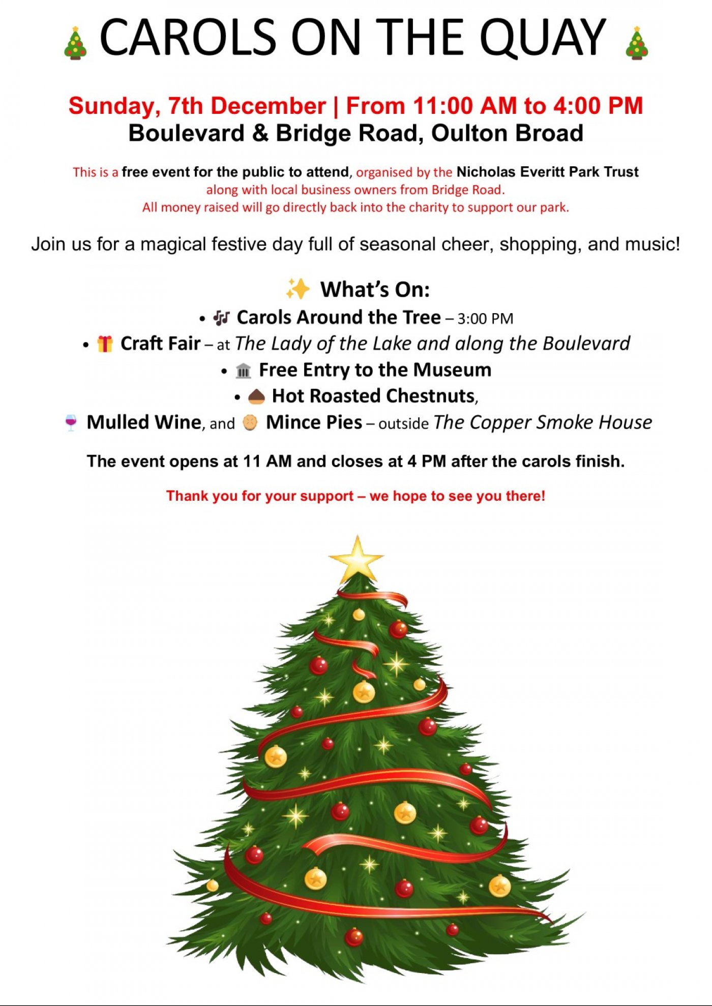 Carols on the Quays , 7 December | Event in Lowestoft | AllEvents