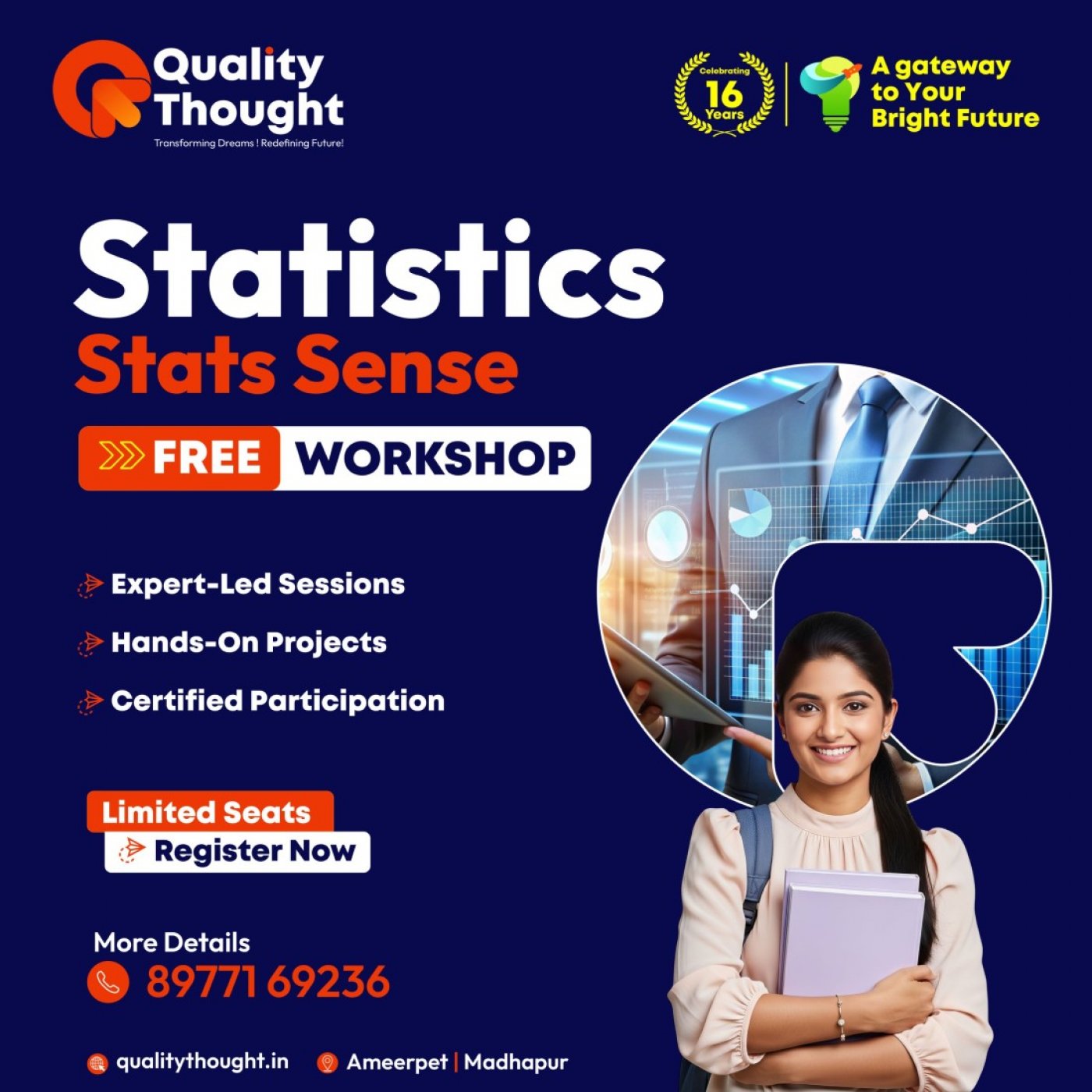 Statistics Stats Sense | Event in Hyderabad | AllEvents