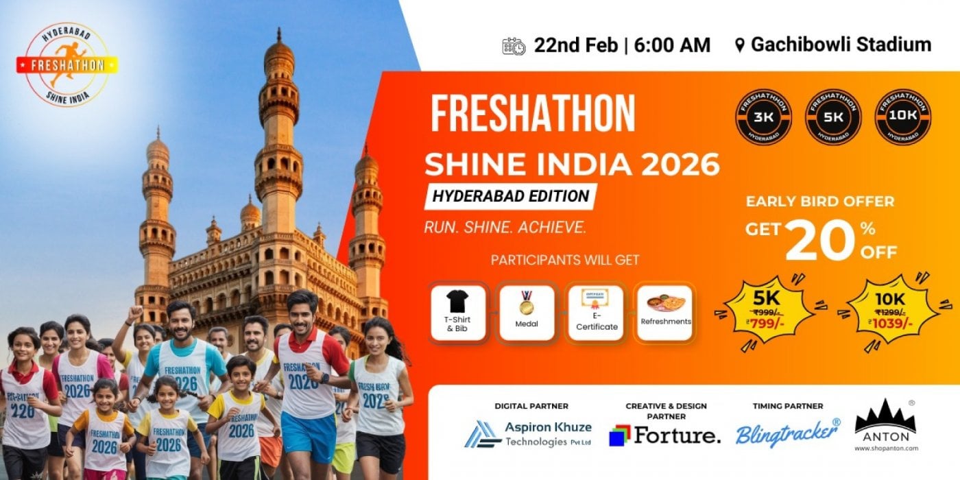 FRESHATHON SHINE INDIA 2026 – HYDERABAD EDITION , 22 February | Event in Hyderabad | AllEvents