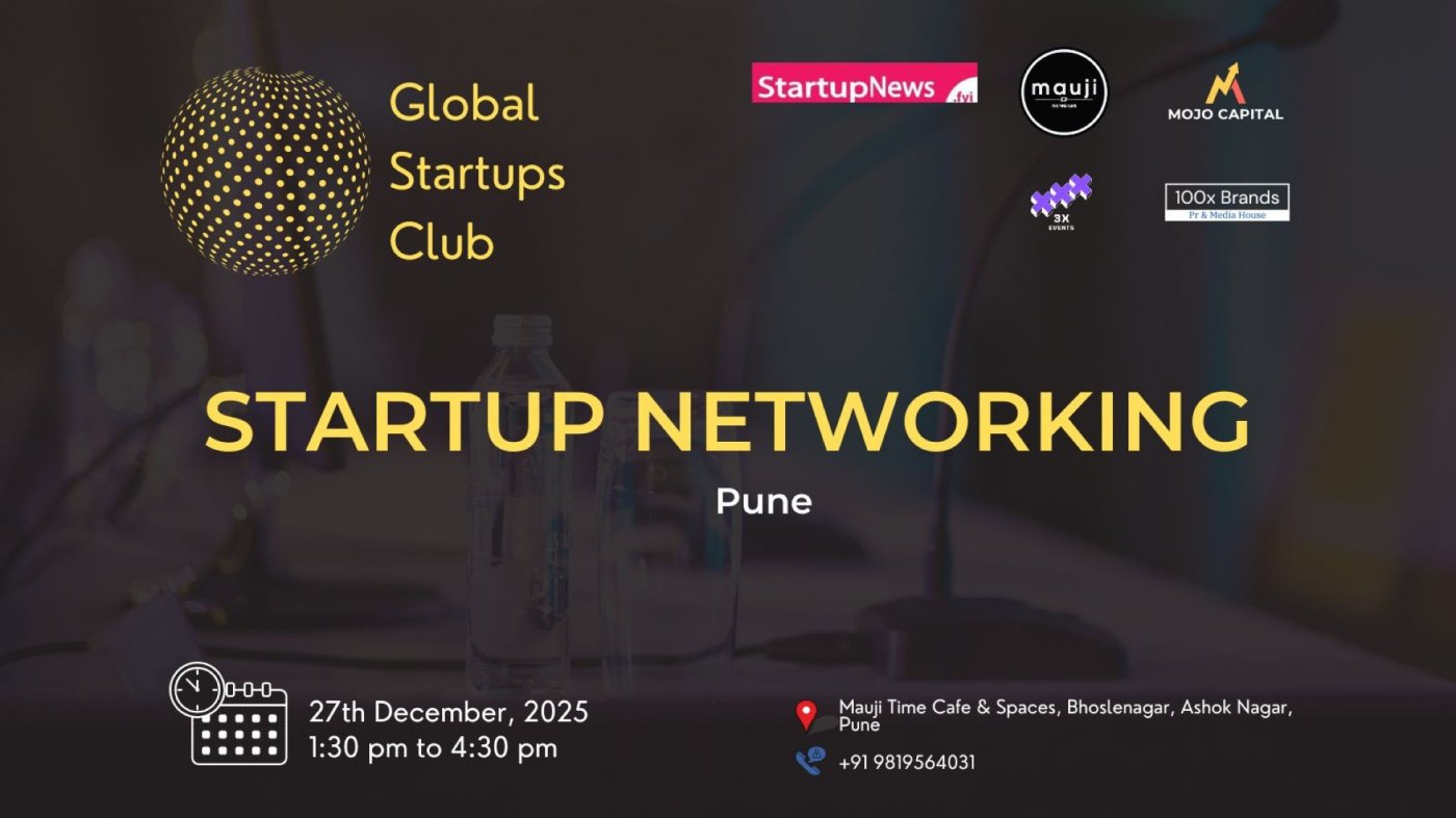GLOBAL STARTUPS CLUB l STARTUP NETWORKING Pune 2025, 27 December | Event in Pune | AllEvents
