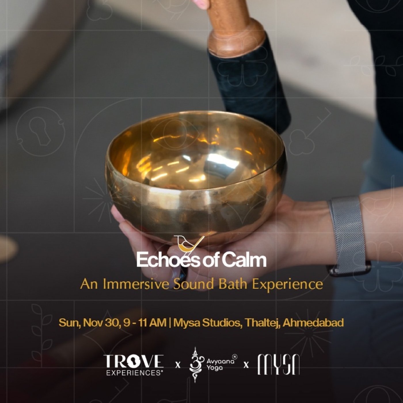 Echoes of Calm Sound Meditation , 30 November | Event in Ahmedabad | AllEvents