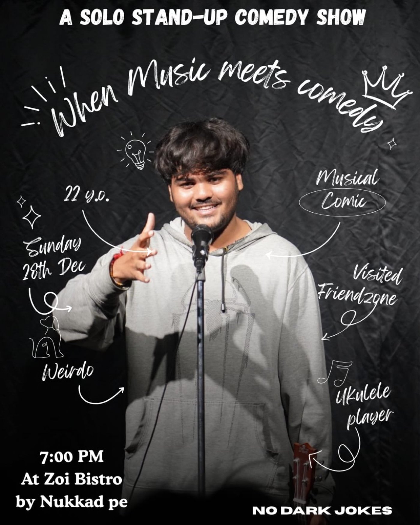 When Music meets Comedy, 28 December | Event in Vadodara | AllEvents