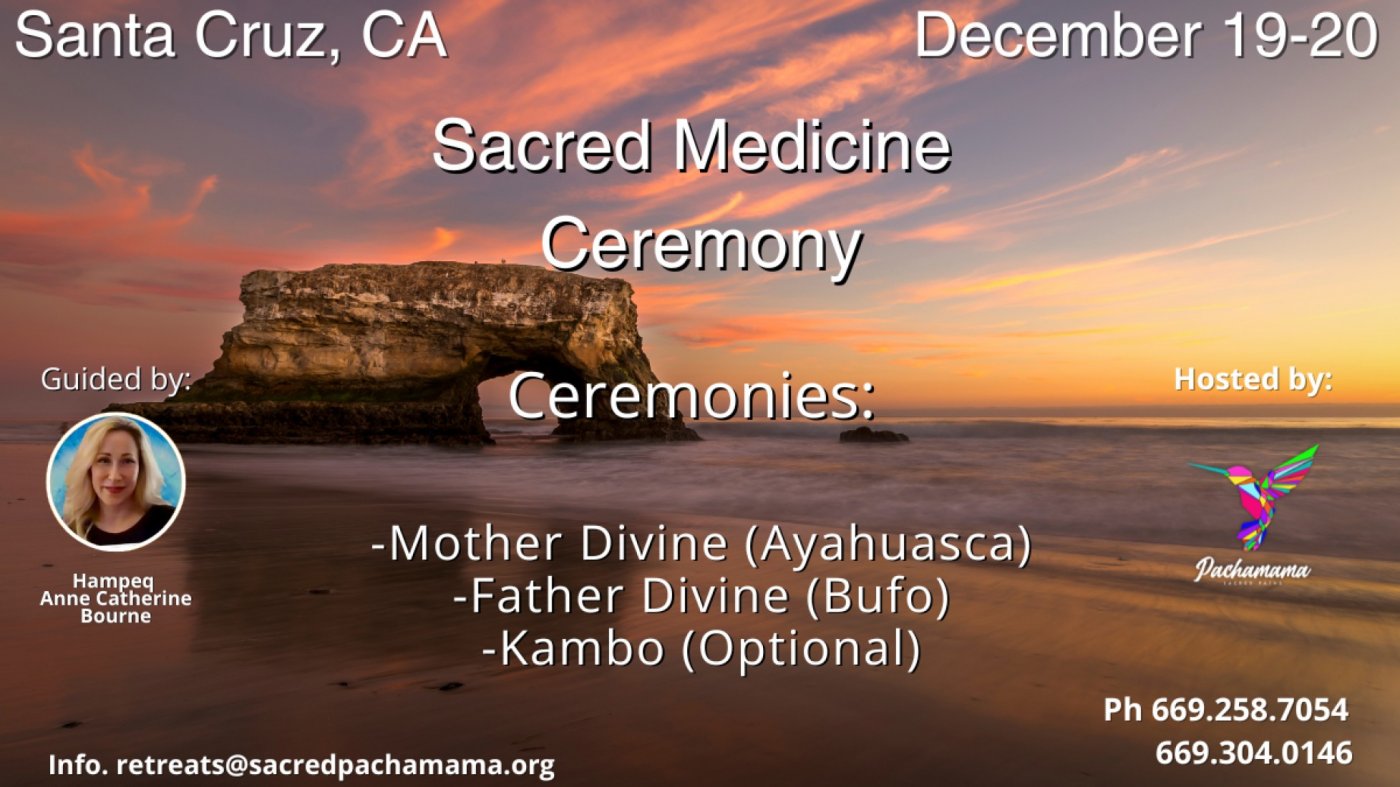 Sacred Medicine Ceremony, 19 December | Event in California City | AllEvents