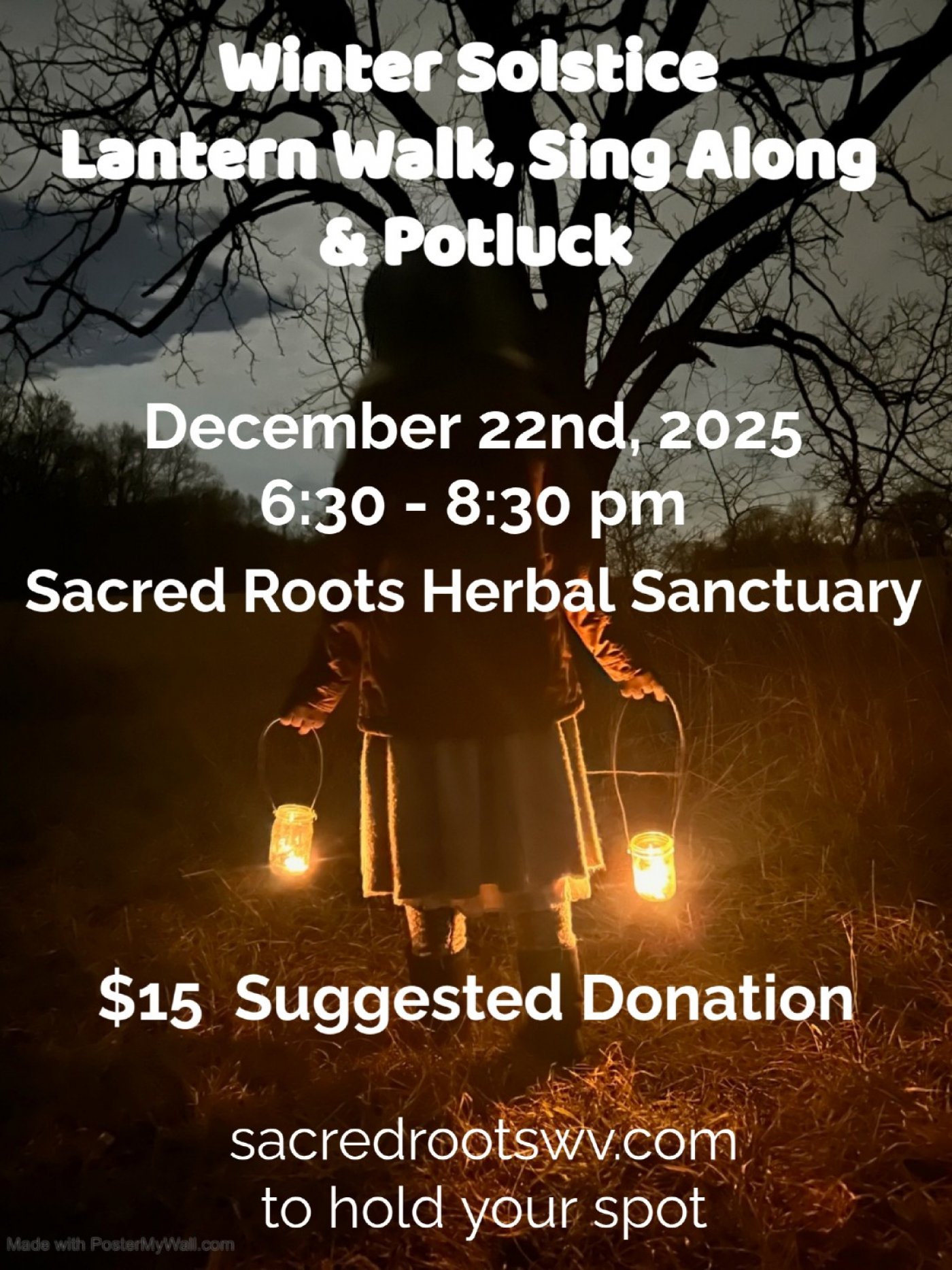 Winter Solstice Lantern Walk, Sing Along & Potluck, 22 December | Event in Shepherdstown | AllEvents