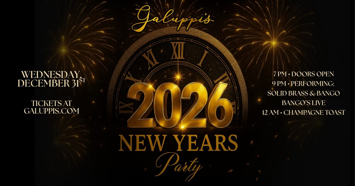 2026 NEW YEARS PARTY AT GALUPPI'S , 31 December | Event in Pompano Beach | AllEvents