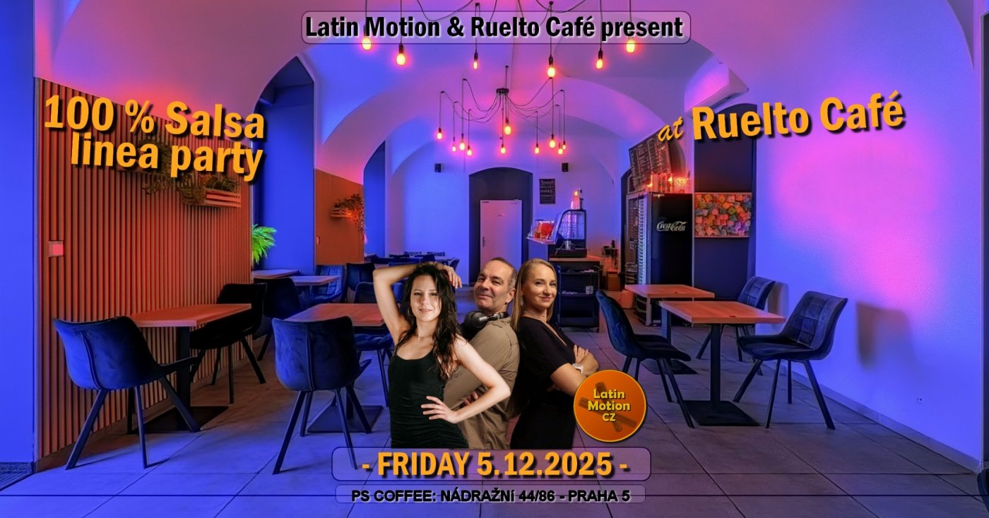 Salsa and bachata party at PS Coffee, 5 December | Event in Prague | AllEvents