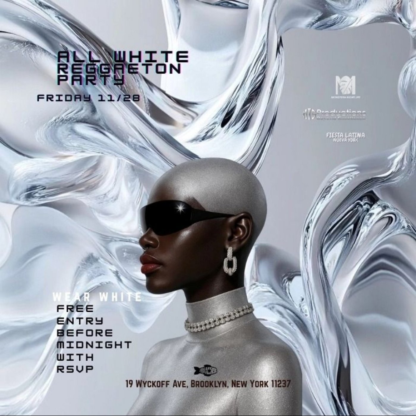 All White Reggaeton Party in Bushwick – Friday, November 28, 28 November | Event in Maspeth | AllEvents