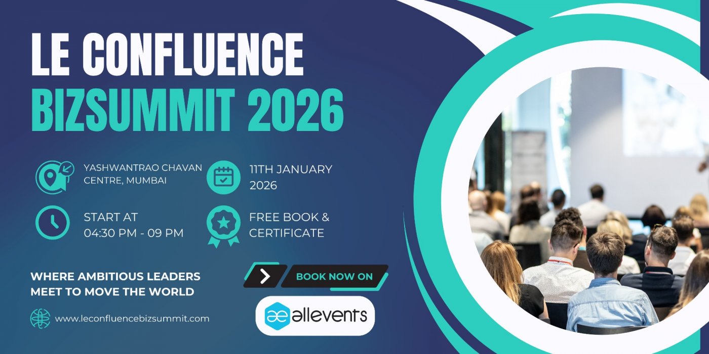 Le Confluence BizSummit 2026 – The Age of Intelligent Business, 11 January | Event in Mumbai | AllEvents