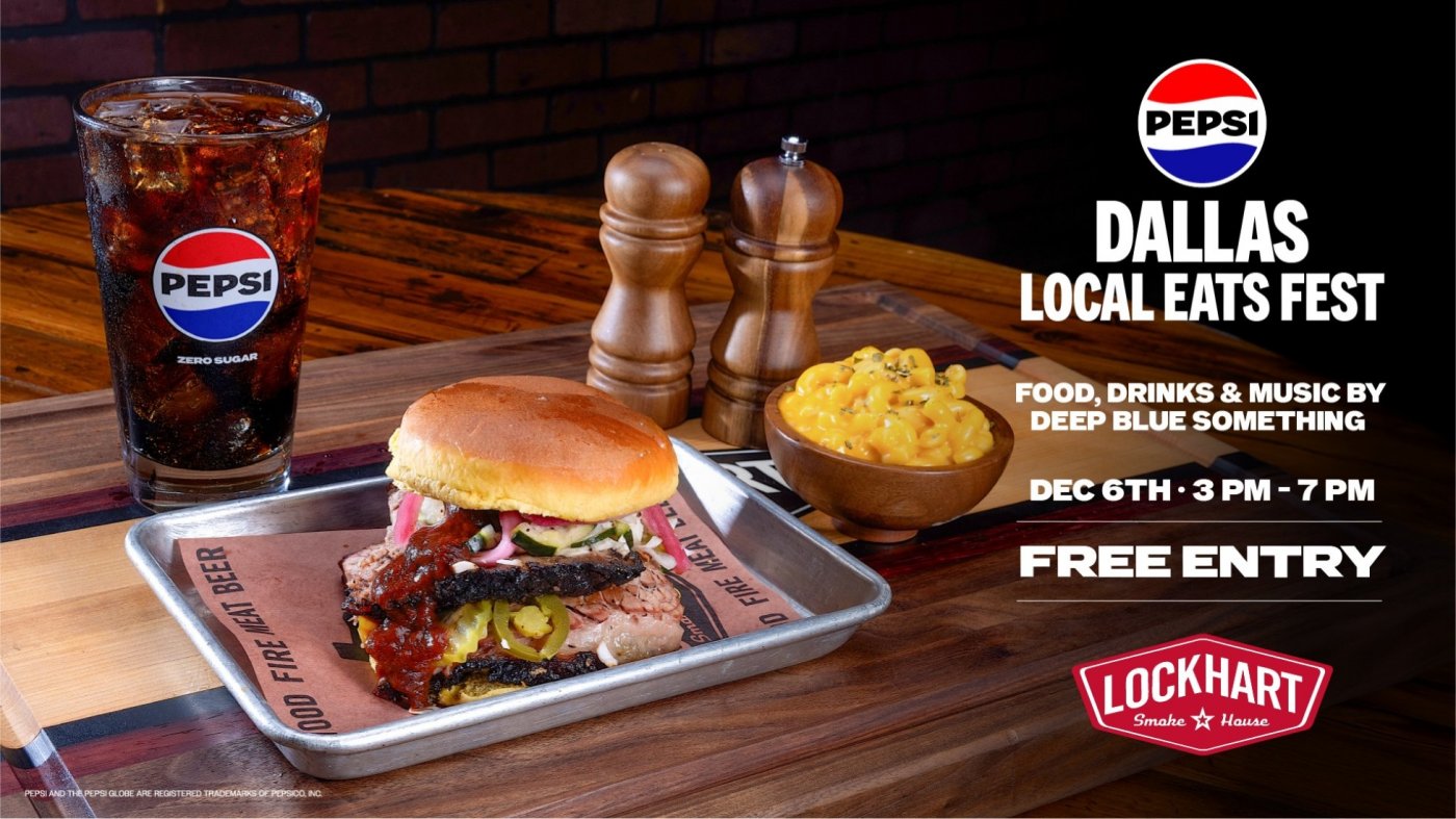 Pepsi Dallas Local Eats Fest, 6 December | Event in Dallas | AllEvents