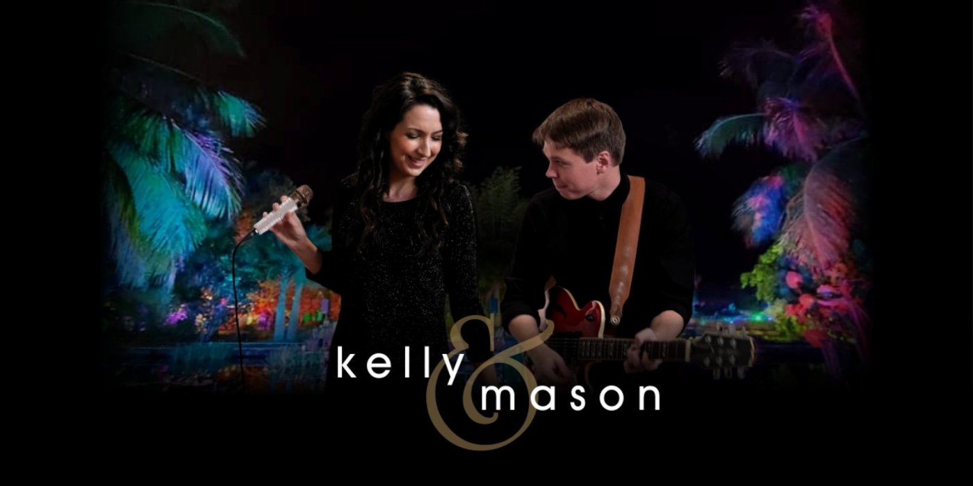 Kelly and Mason perform during Night Lights series at Naples Botanical Garden, 20 December | Event in Naples