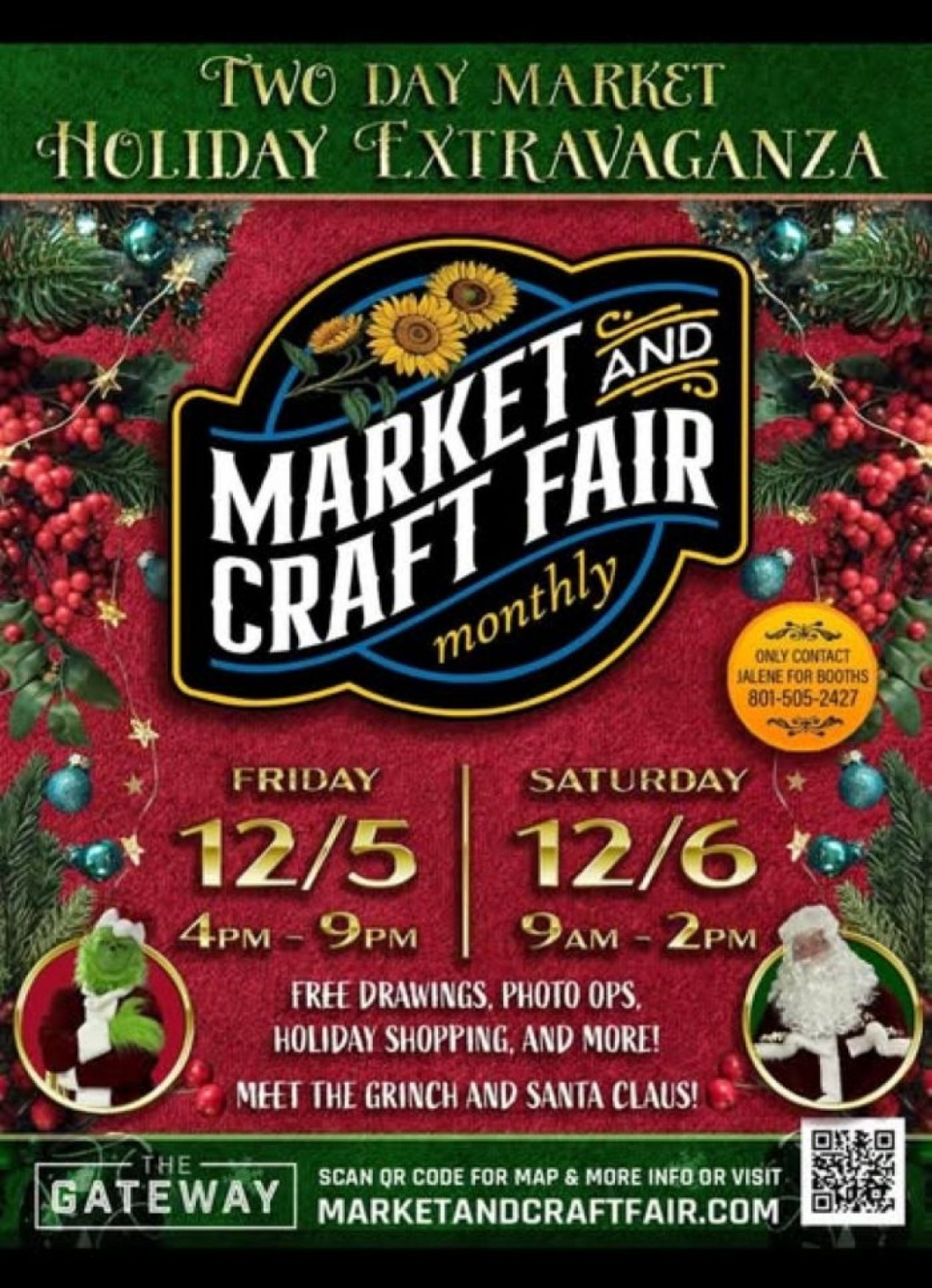 Market and Craft Fair Holiday Extravaganza., 5 December | Event in Salt Lake City | AllEvents