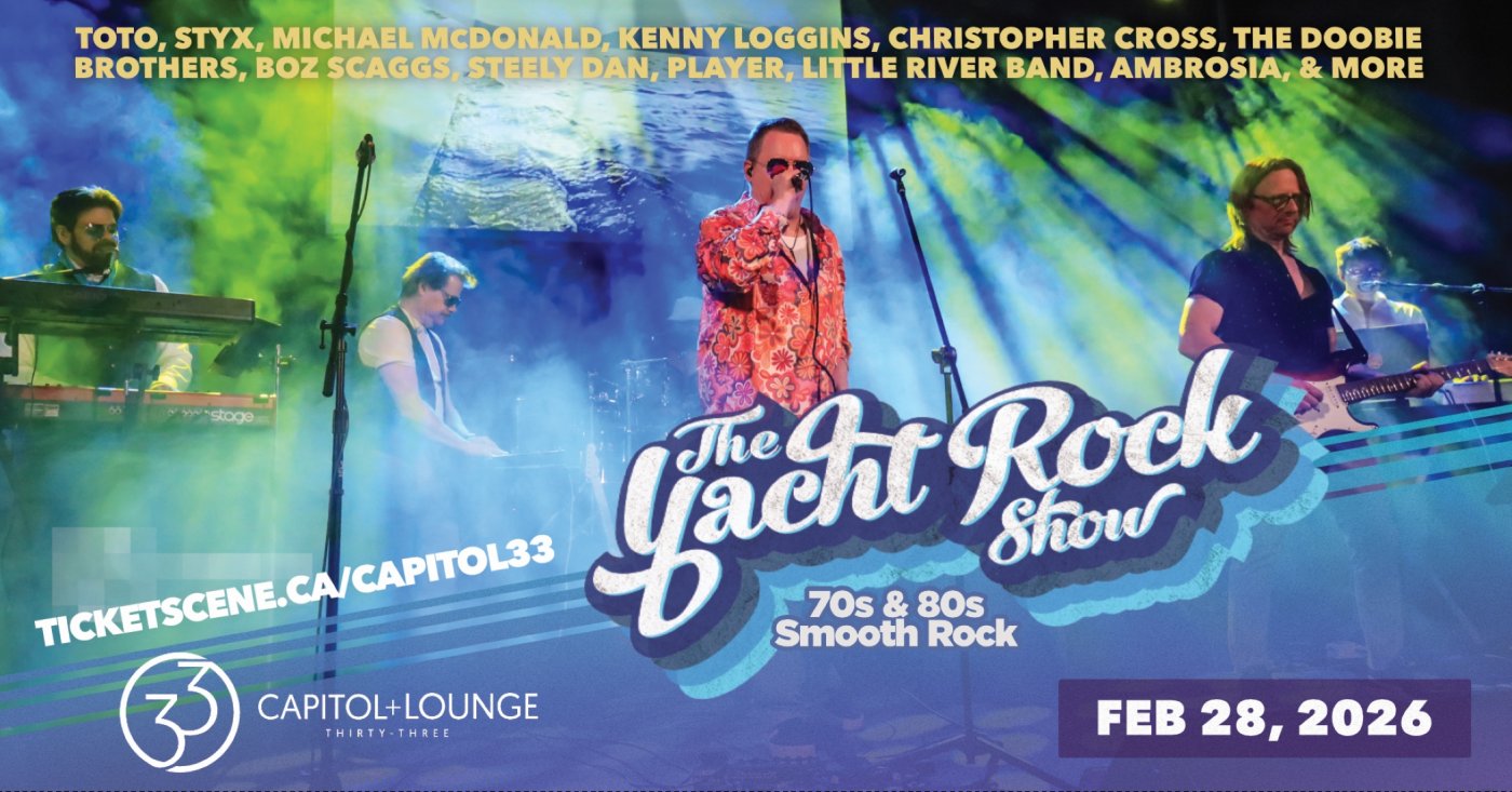 The Yacht Rock Show @ Capitol 33 Delhi, ON, 28 February | Event in Delhi | AllEvents