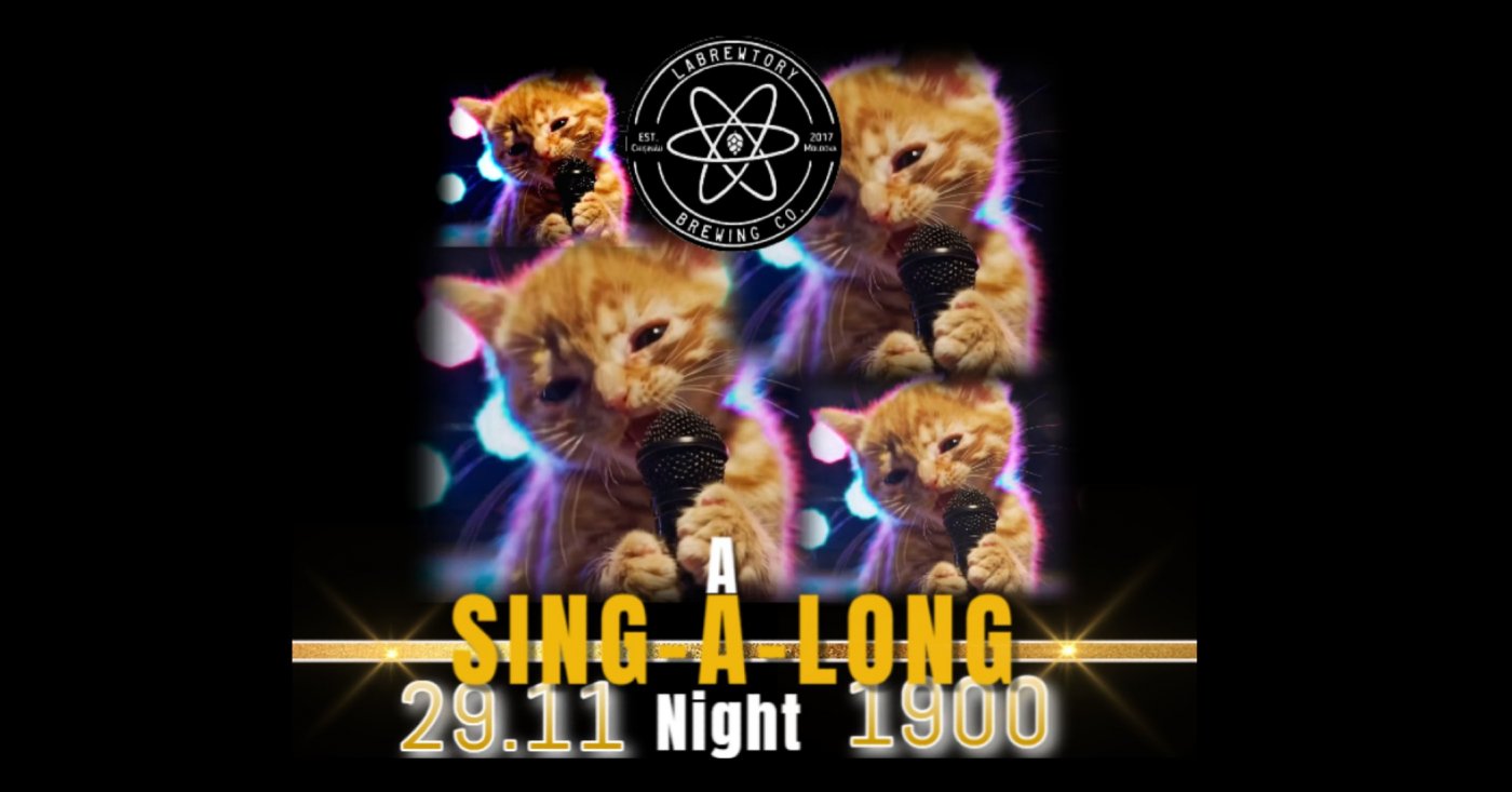 Sing-A-Along Night at the Brewery, 29 November | Event in Chisinau | AllEvents