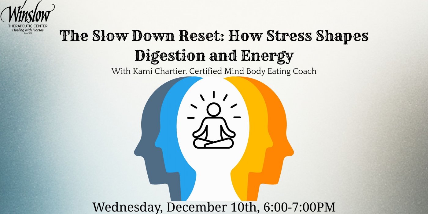 The Slow Down Reset: How Stress Shapes Digestion and Energy, 10 December | Event in Warwick | AllEvents
