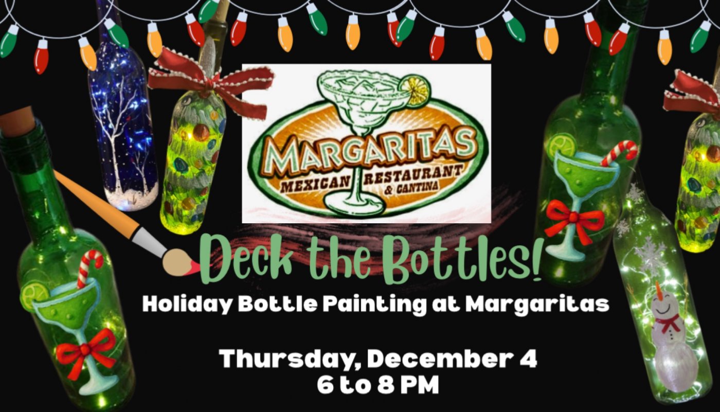 Deck the Bottles! Holiday Bottle-Painting, 4 December | Event in Belleville | AllEvents