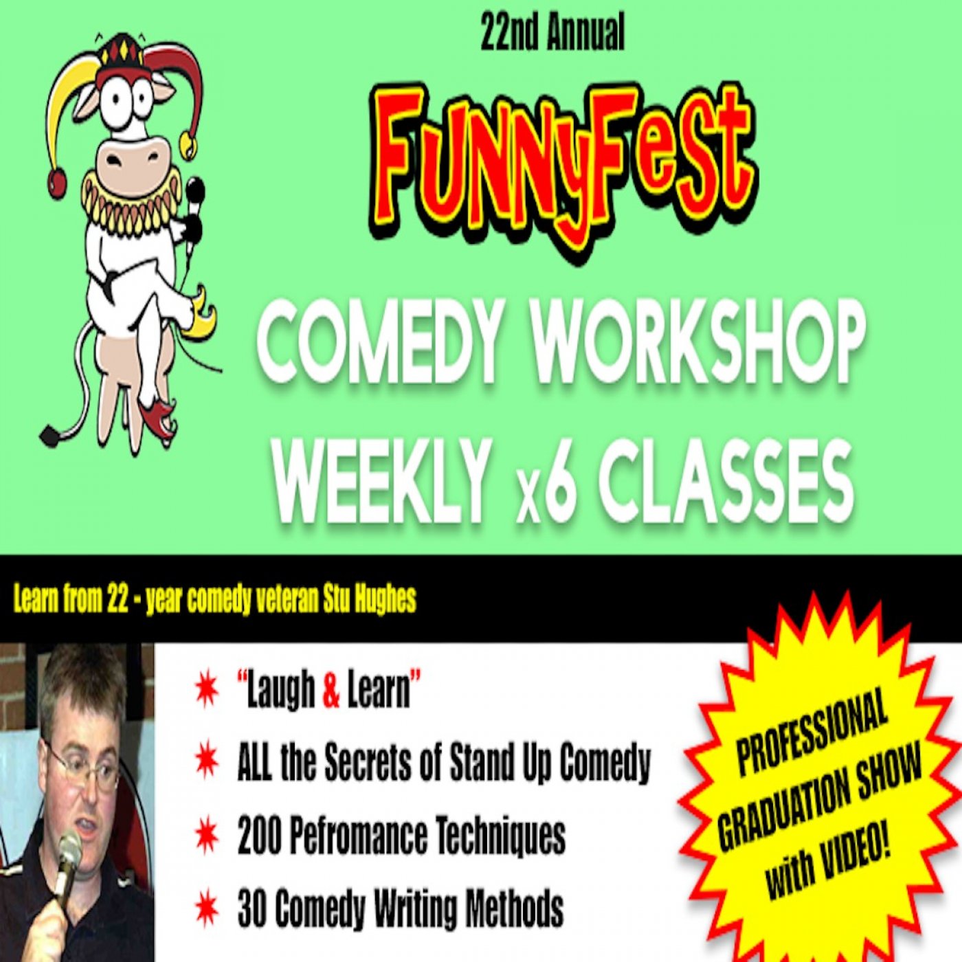 Stand Up Comedy Workshop - Weekly Course - Tuesdays - Starts February 3, 2026 - YYC, 3 February | AllEvents