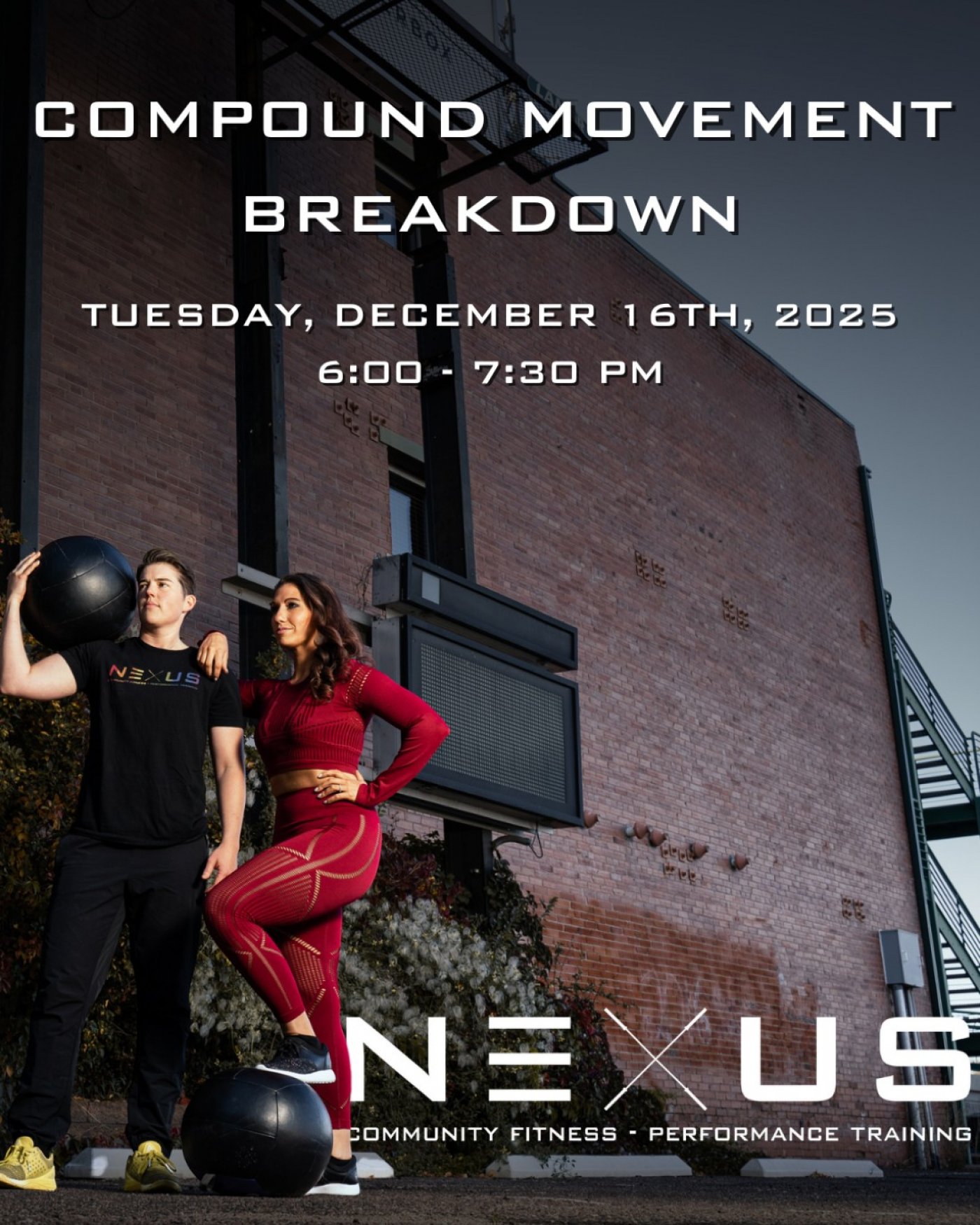 Compound Movement Breakdown, 16 December | Event in Colorado Springs | AllEvents