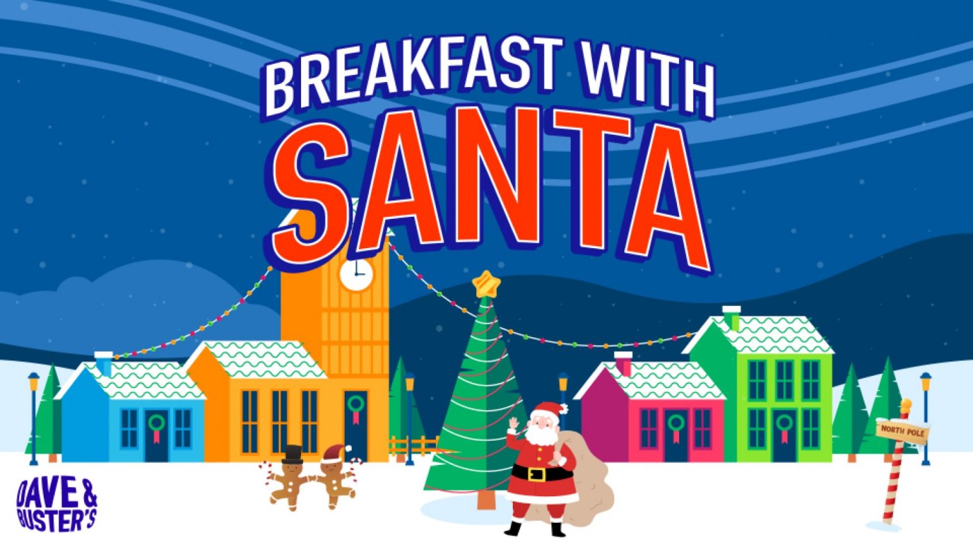 Breakfast with Santa Lynnwood Dave and Busters, 6 December | Event in Lynnwood | AllEvents