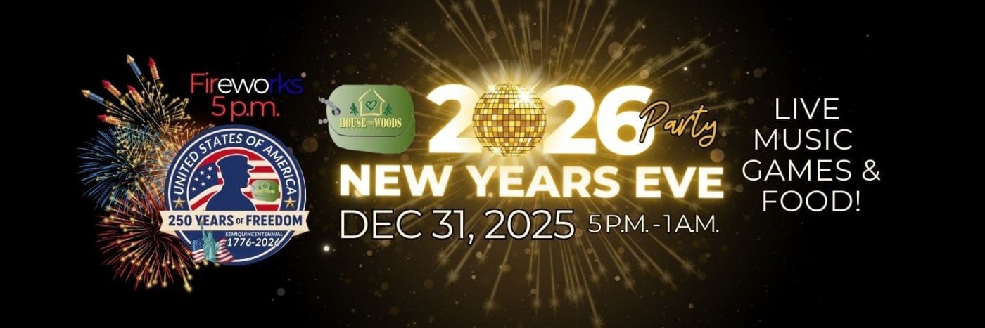 2025 NEW YEAR'S EVE PARTY House in the Woods  , 31 December | Event in Springfield | AllEvents