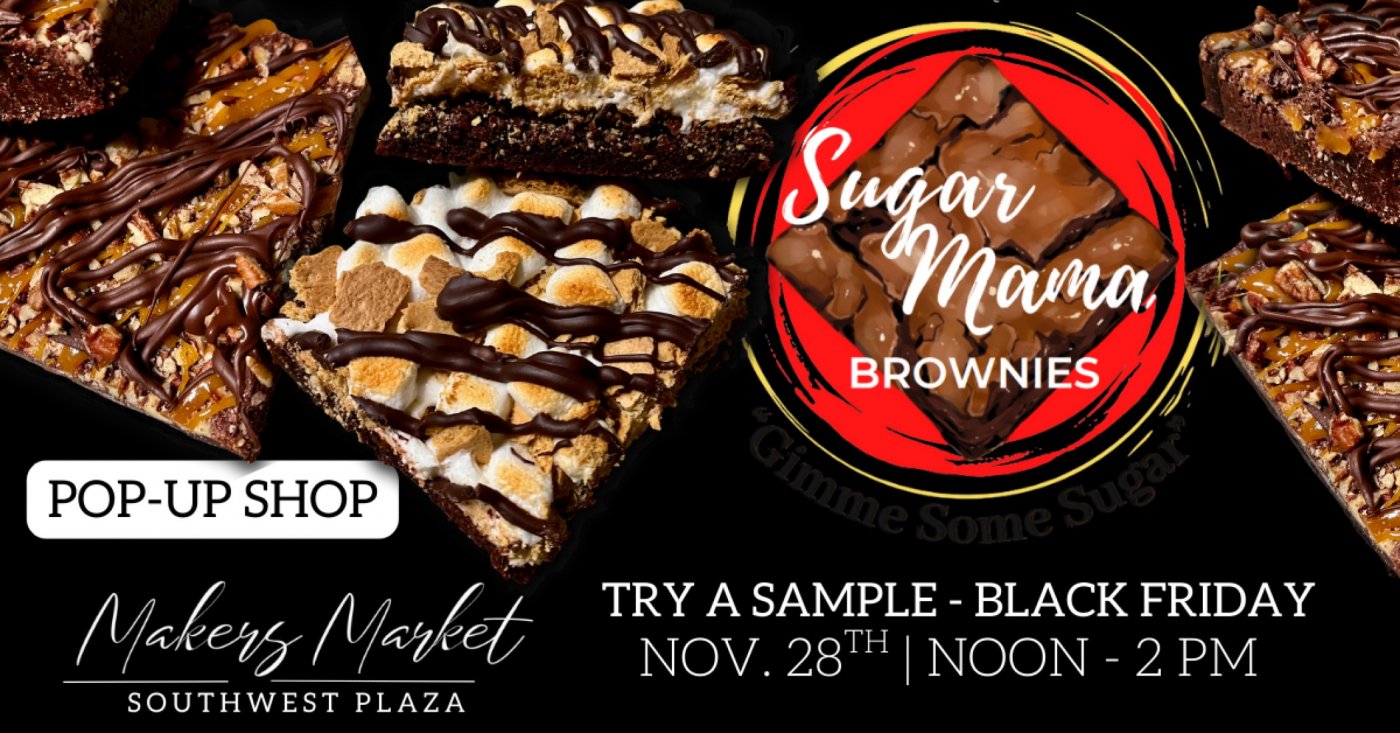Sugar Mama Brownie Pop Up & Sampling!, 28 November | Event in Littleton | AllEvents