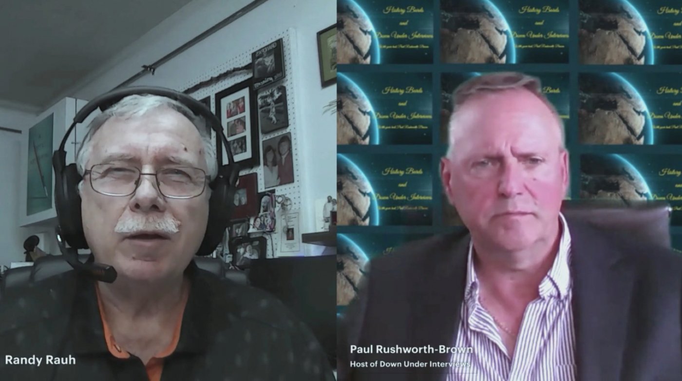 Down Under Interviews with Paul Rushworth-Brown — Featuring Randy Rauh, 29 November | Online Event | AllEvents