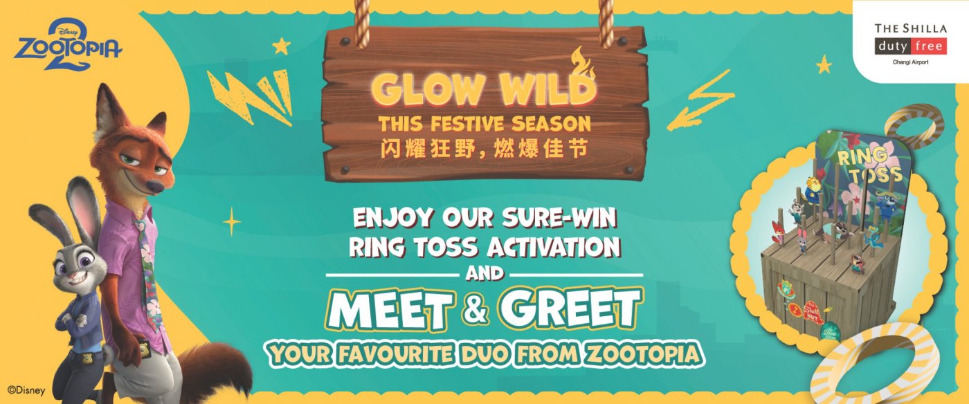 The Shilla Duty Free Brings Disney’s Zootopia-Themed Experience for Travellers in Transit | Event in Singapore