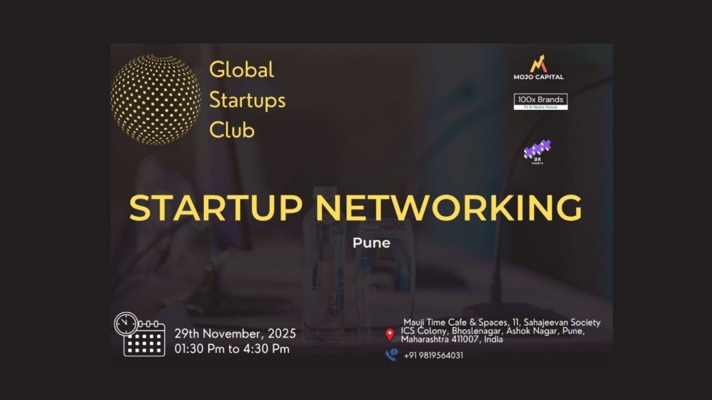 GLOBAL STARTUPS CLUB l STARTUP NETWORKING Pune 2025, 29 November | Event in Pune | AllEvents
