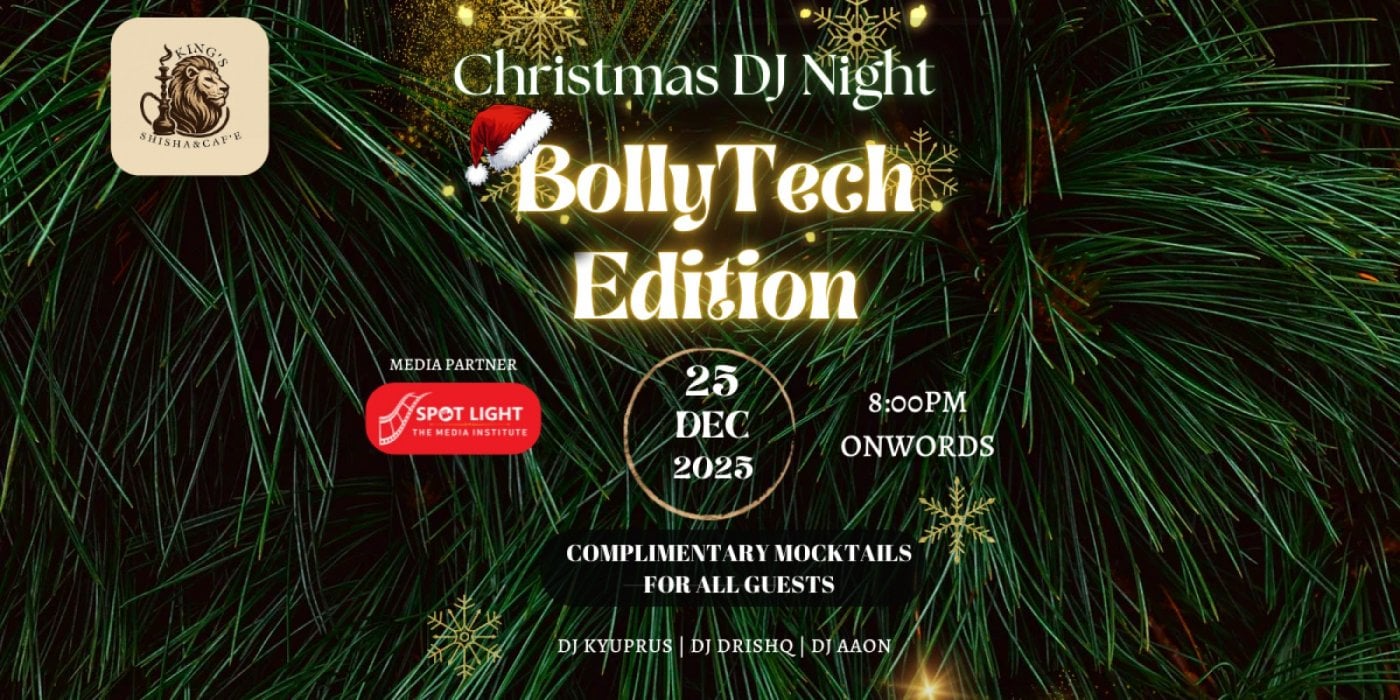🎄 CHRISTMAS DJ PARTY – BOLLYTECH EDITION 🎧, 25 December | Event in Gandhinagar | AllEvents