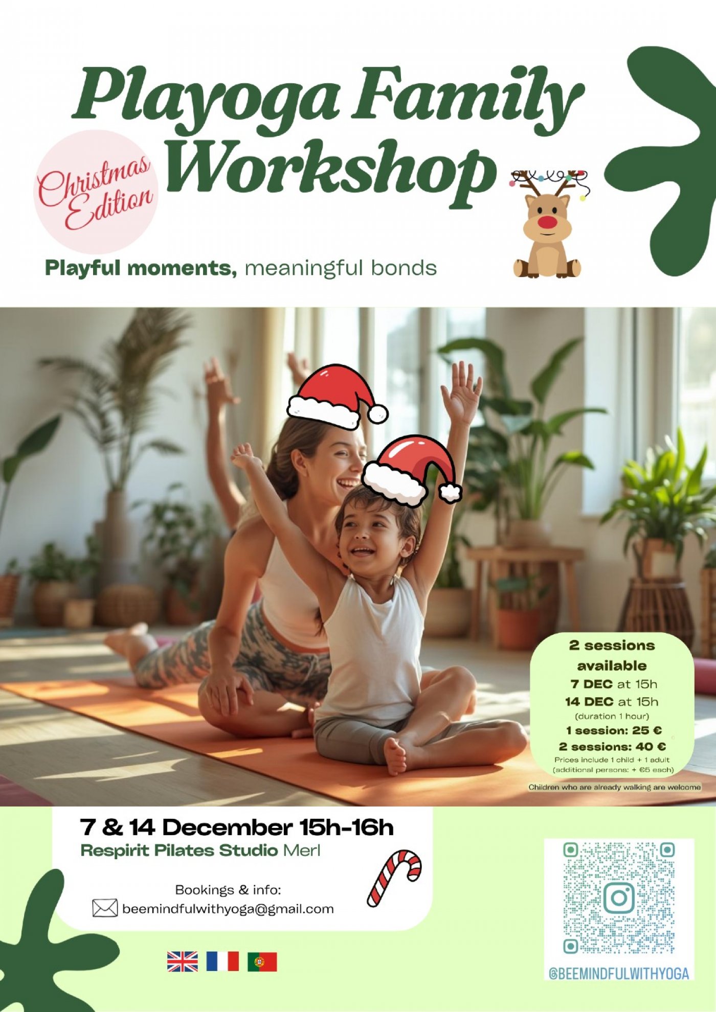 Playoga Family Workshop, 14 December | Event in Strassen | AllEvents