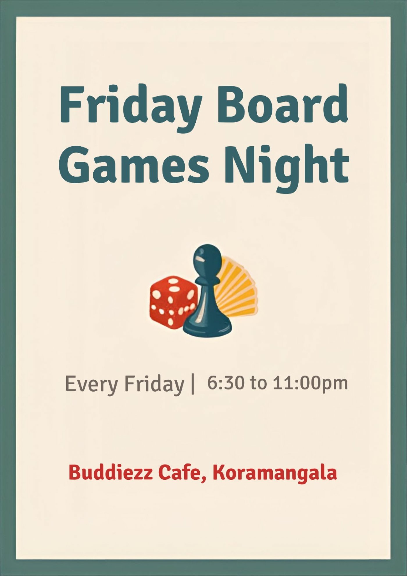 Friday Board Games Night | Event in Bangalore | AllEvents