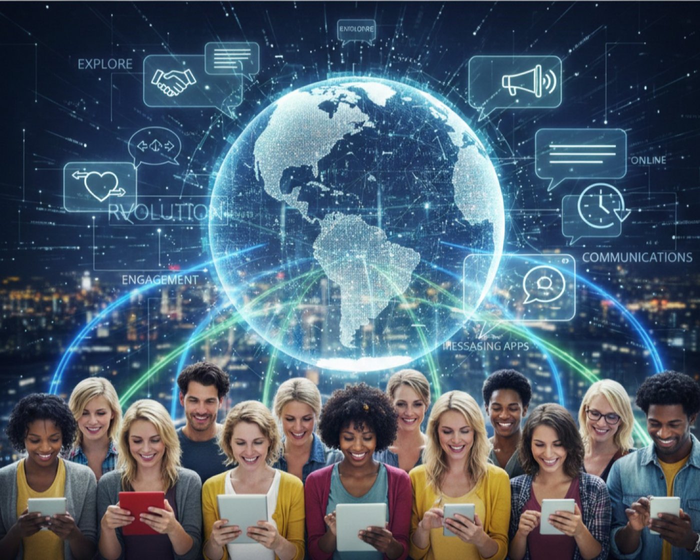 Explore how messaging apps are revolutionizing communication, engagement, and online connections, 7 December