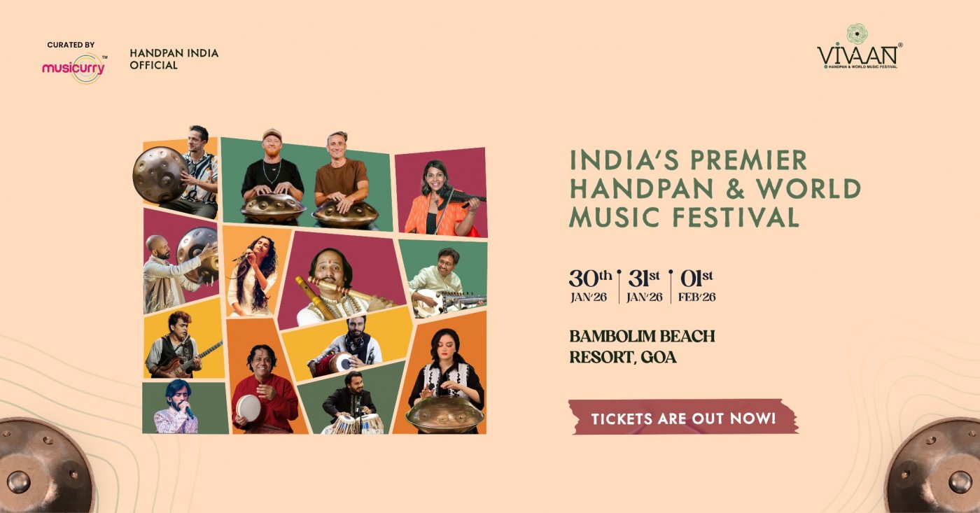 Vivaan - Handpan & World Music Festival, 30 January | Event in Goa | AllEvents